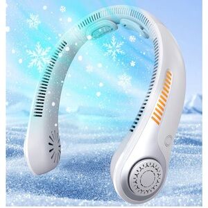 Portable Neck Fan with Cooling Technology